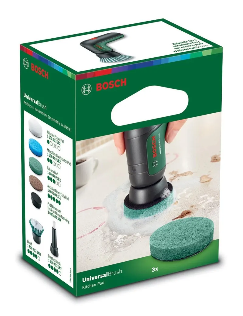 Clearance BOSCH Abrasif à récurer pour cuisine pour UniversalBrush