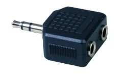 New Adaptateur audio FPE jack 3.5mm mâle / 2 jack femelle 3.5mm
