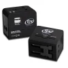 New OPTEX Adaptateur de voyage universel avec 2 USB