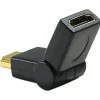 Adaptateur FPE HDMI femelle / HDMI mâle articulé