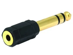 Discount Adaptateur FPE jack mâle 6.35mm stéréo/jack femelle 3.5mm