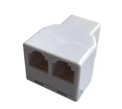 Outlet Adaptateur FPE RJ11 mâle / 2 RJ11 femelles