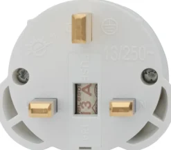 Clearance ZENITECH Adaptateur France-Royaume Uni Blanc 13A 250V