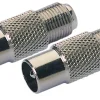 Clearance OPTEX 2 adaptateurs fiche F fem./9,52mm M+fiche F fem./9,52mm fem.
