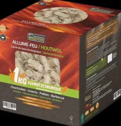 Online Allume-feu laine de bois boîte de 1kg