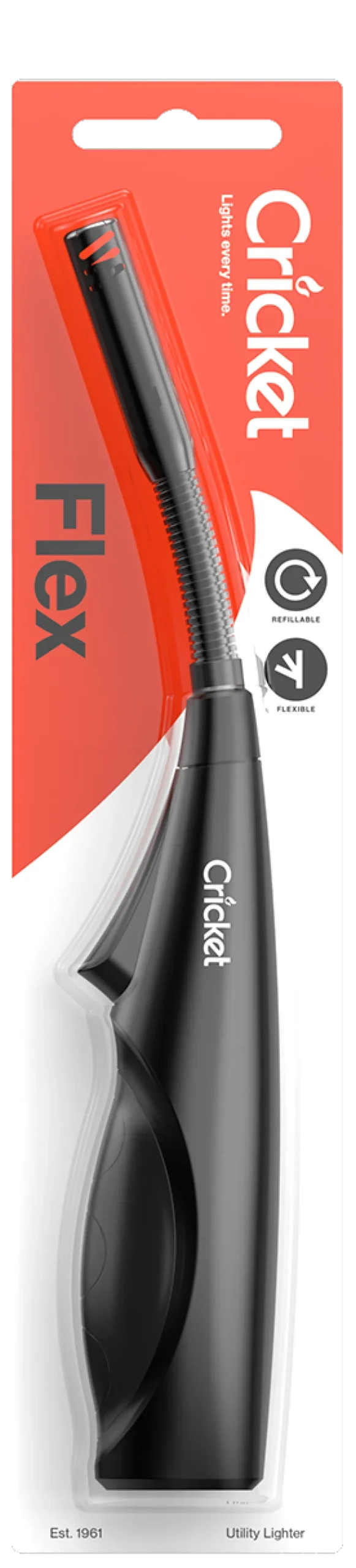 CRICKET Allume-gaz rechargeable tête flexible