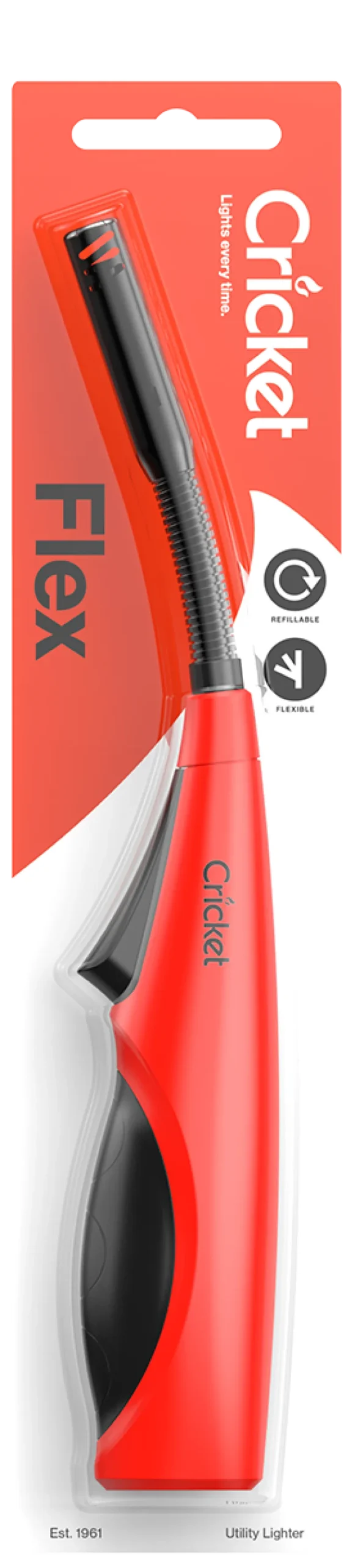 CRICKET Allume-gaz rechargeable tête flexible