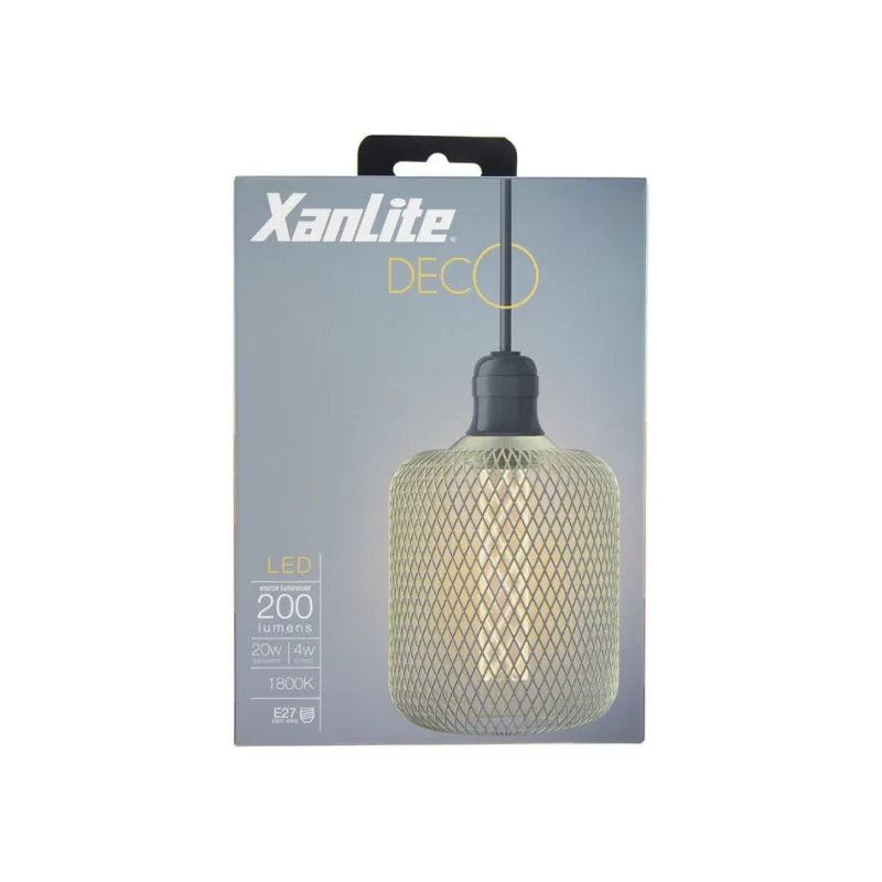 Clearance XANLITE Ampoule filament LED déco E27 150lm 4W 1800k blanc chaud