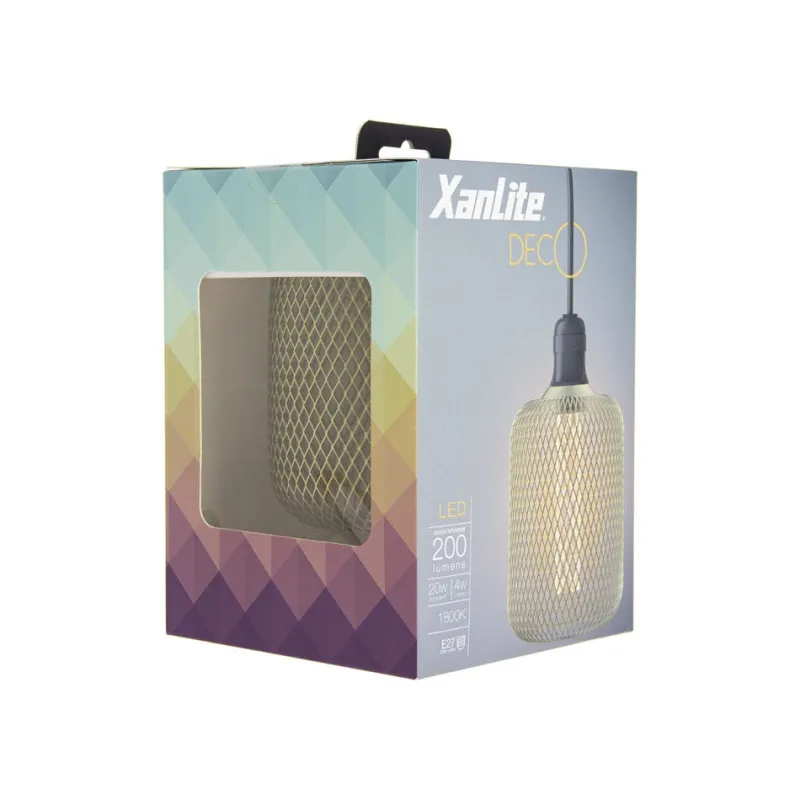 Clearance XANLITE Ampoule filament LED déco E27 150lm 4W 1800k blanc chaud