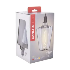 Clearance XANLITE Ampoule filament LED déco E27 300lm 4W 3000k blanc chaud