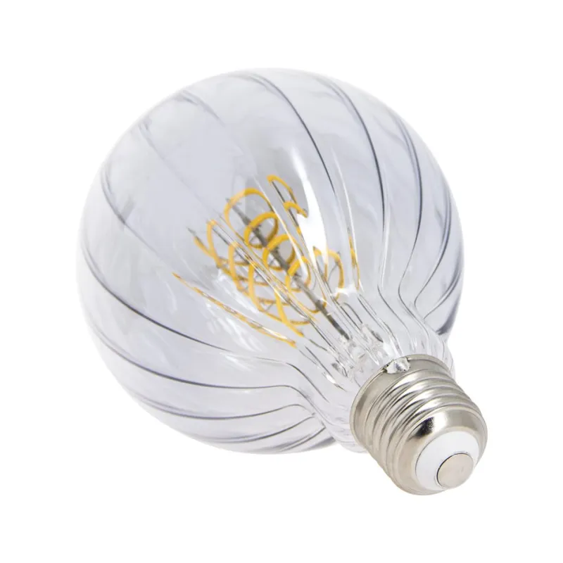 Best XANLITE Ampoule filament LED déco G95 E27 250lm 9W 3000k blanc chaud