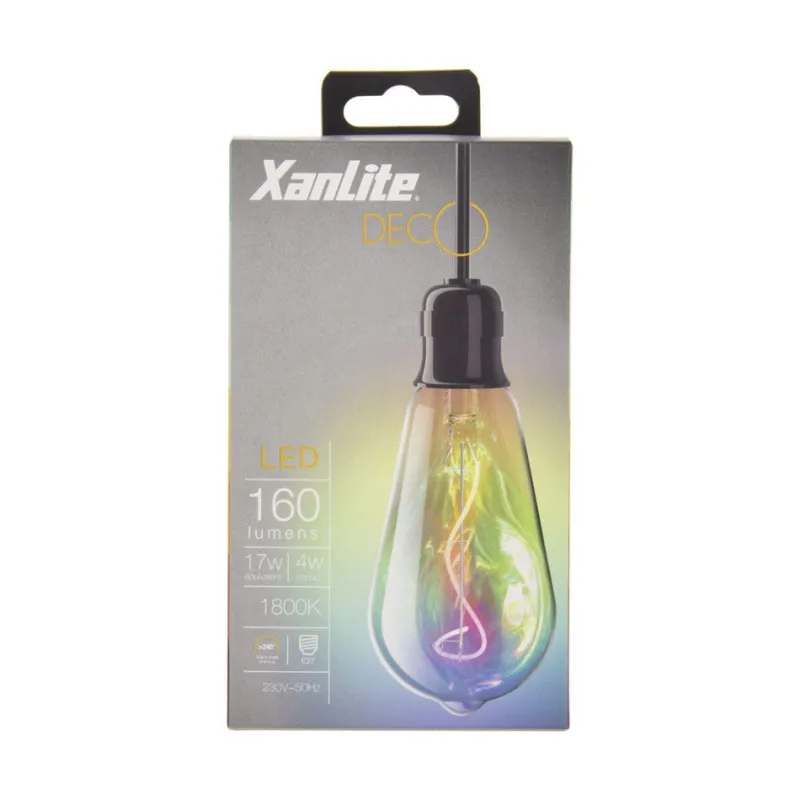 Outlet XANLITE Ampoule filament LED ST64 licorne E27 1800k blanc chaud