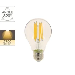 Hot XANLITE Ampoule à fil LED A65 E27