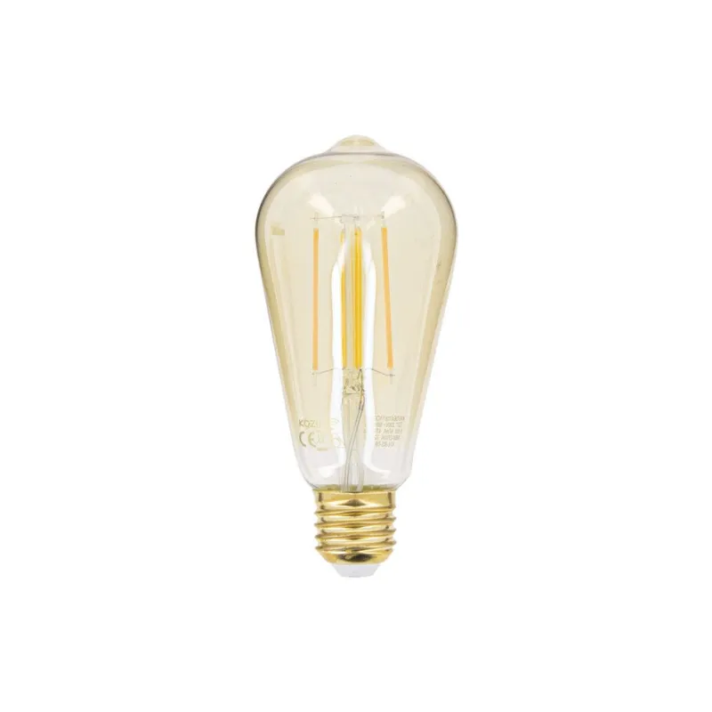 Sale Ampoule fil LED connectée Kozii ST64 E27 470lm 4,9W