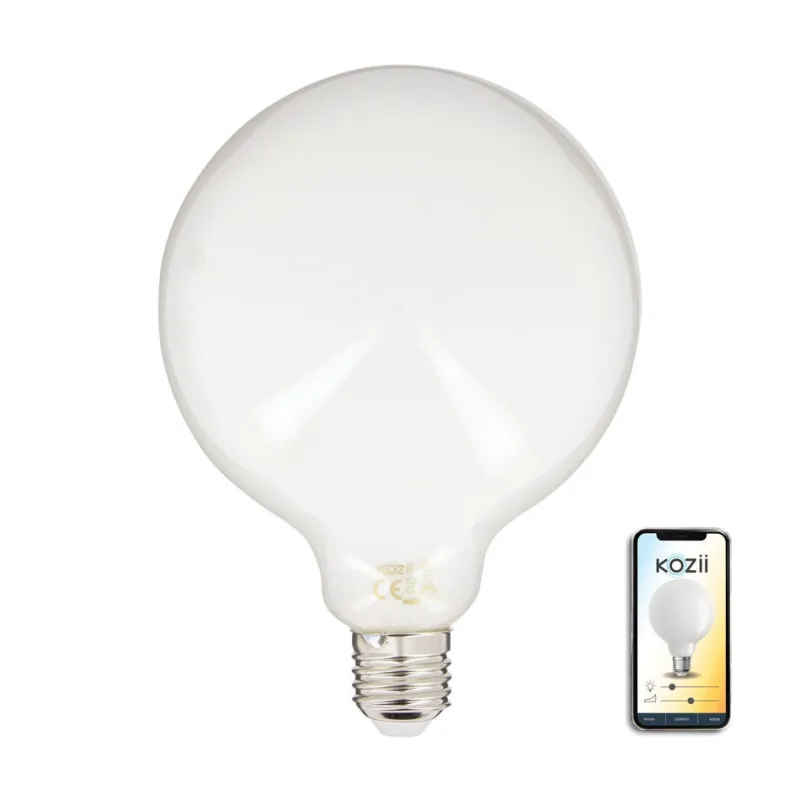 Sale Ampoule fil LED connectée Kozii G125 E27 806lm 7W