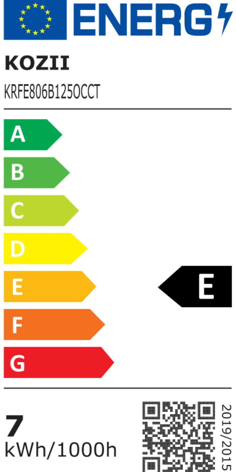 Sale Ampoule fil LED connectée Kozii G125 E27 806lm 7W