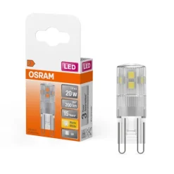 Clearance OSRAM Ampoule LED Capsule claire 1,9W=20 G9 chaud