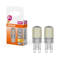 New OSRAM Ampoule LED Capsule clair 4,2W=40 G9 chaud x2