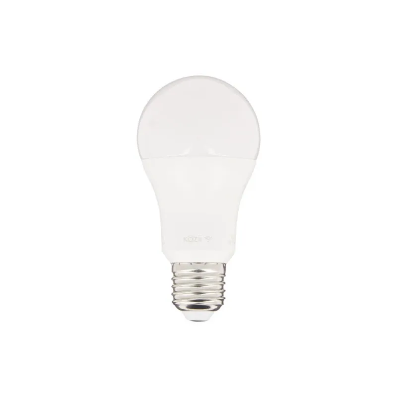 New Ampoule LED connectée Kozii A60 E27 806lm 9W RVB
