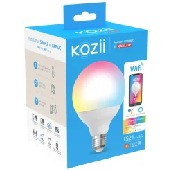 Sale Ampoule LED connectée Kozii G95 E27 1521lm 14W RVB