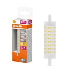 Sale OSRAM Ampoule LED Crayon 118mm variable 15W=125 R7S chaud