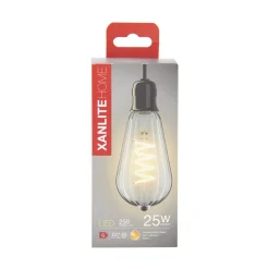 Sale XANLITE Ampoule LED déco ST64 E27 250lm 4W 3000k blanc chaud