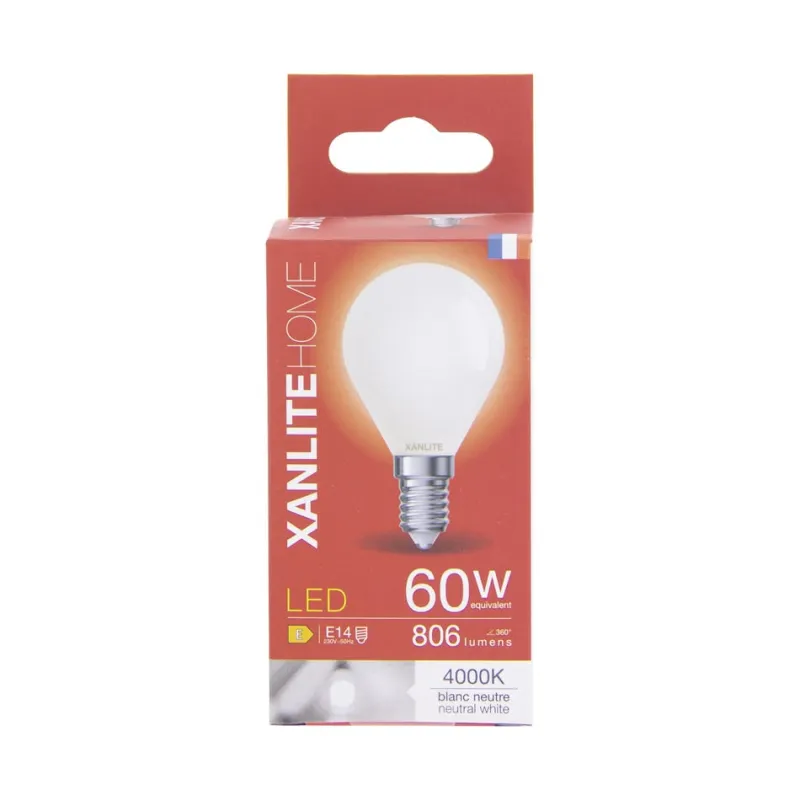 Discount XANLITE Ampoule LED E14 806lm 6,5W 4000k blanc neutre