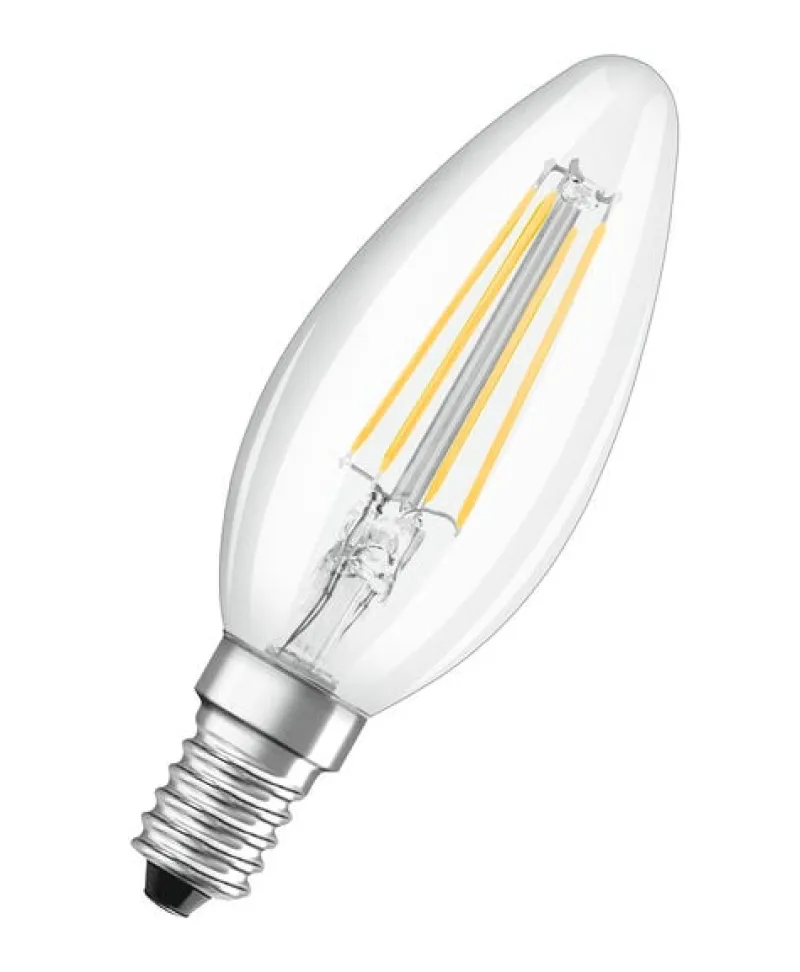 New OSRAM Ampoule LED Flamme clair filament 3,4W=40 E14 chaud