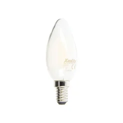 XANLITE Ampoule LED flamme E14 806lm 6,5W 4000k blanc neutre x2