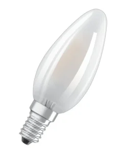 Sale OSRAM Ampoule LED Flamme verre dépoli 1,8W=25 E14 chaud