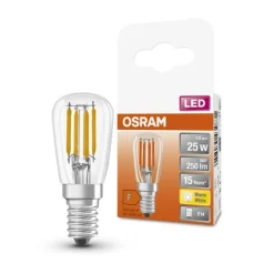 Sale OSRAM Ampoule LED Mini Tube T26 clair filament 2.8W=25 E14