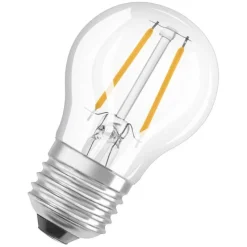 New OSRAM Ampoule LED Sphérique clair filament 1,8W E27 chaud