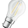 Discount OSRAM Ampoule LED Sphérique clair filament 1,8W B22 chaud
