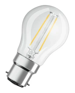 Discount OSRAM Ampoule LED Sphérique clair filament 1,8W B22 chaud