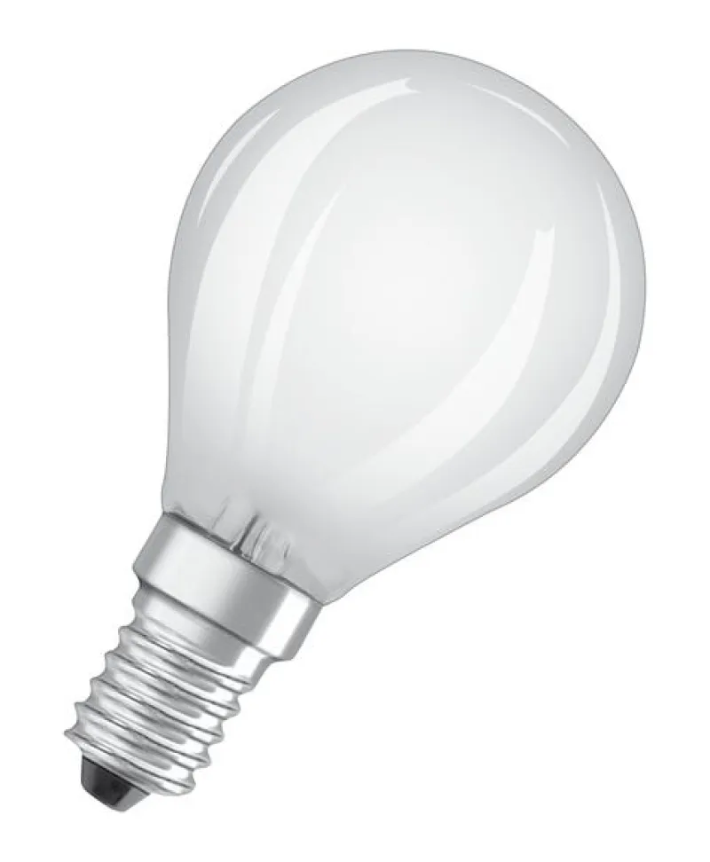 Hot OSRAM Ampoule LED Sphérique verre dépoli 3,4W=40 E14 x2