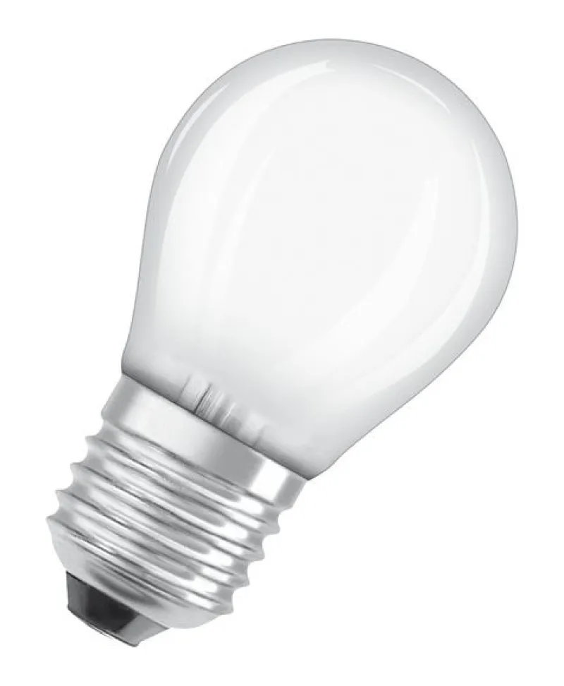 Outlet OSRAM Ampoule LED Sphérique verre dépoli 5,9W E27 chaud