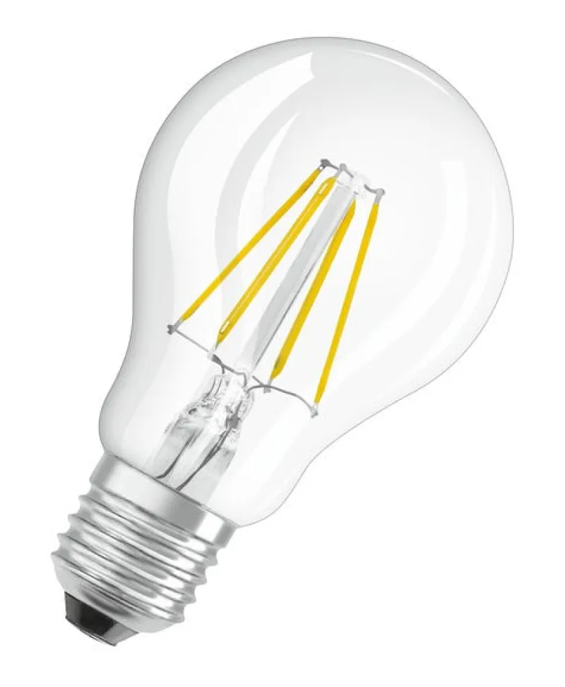 Outlet OSRAM Ampoule LED Standard clair filament 3,4W=40 E27 chaud