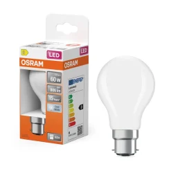 Outlet OSRAM Ampoule LED Standard verre dépoli 5,9W=60 B22d froid