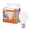 Sale OSRAM Ampoule LED Standard verre dépoli 5,9W=60 B22d x2