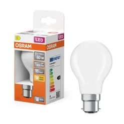 Online OSRAM Ampoule LED Standard verre dépoli 5,9W=60 B22d chaud