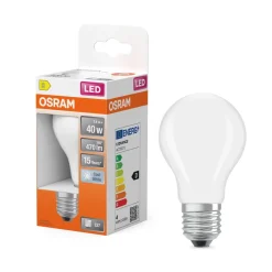 Best OSRAM Ampoule LED Standard verre dépoli 3,4W=40 E27 froid