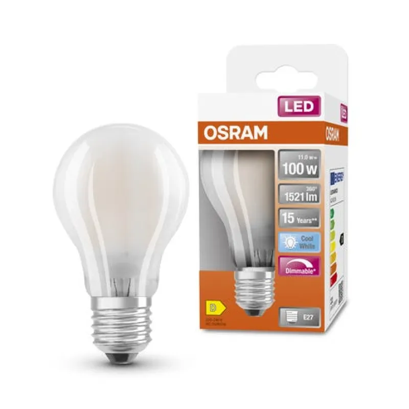 Clearance OSRAM Ampoule LED Standard verre dépoli variable 11W=100 E27