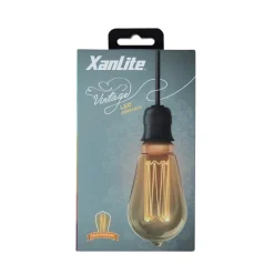 XANLITE Ampoule LED ST64 hologramme E27 200lm 4W 1800k blanc chaud