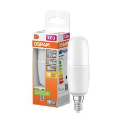 Sale OSRAM Ampoule StickLED dépoli avec radiateur 8,5W E14 chaud