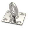 Outlet Anneau fixation mobile sur platine carrée