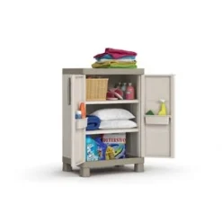 Outlet KETER Armoire basse 2 portes Excellence