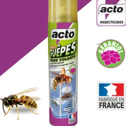 Hot ACTO Aérosol spécial guêpes et insectes volants 400 ml