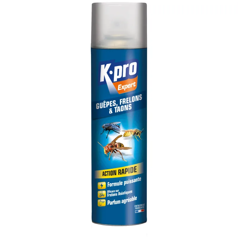 Discount K.PRO Aérosol spécial guêpes, frelons et taons 400ml