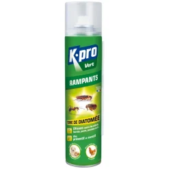 K.PRO Aérosol terre de diatomée contre insectes rampants 400ml