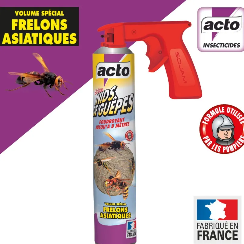 Online ACTO Aérosol très longue portée spécial nid de guêpe/frelon 750ml